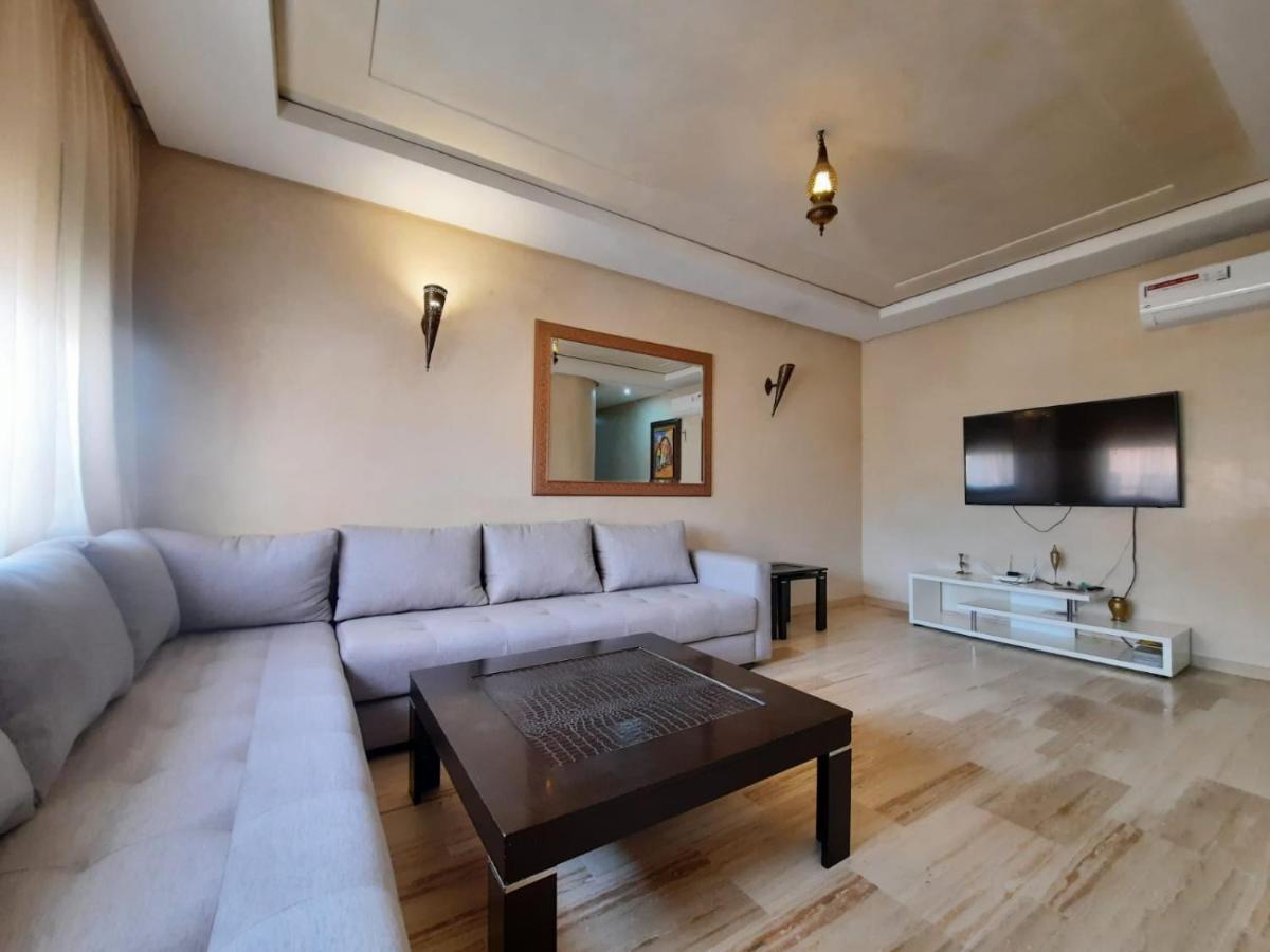Superbe Appart Marrakech 2 Chambres Avec Piscine, En Plein Centre A 3Min De Guelliz, De La Gare Marrakesh Luaran gambar